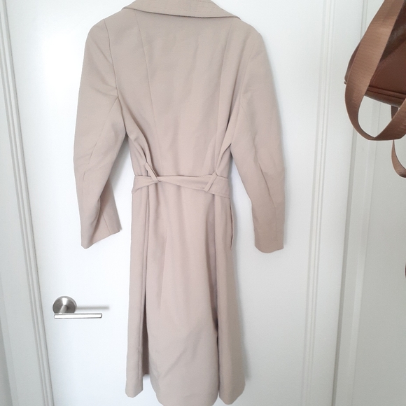 Vintage Simpsons Weathervane By Sterling Stall Trench Coat - Picture 3 of 4